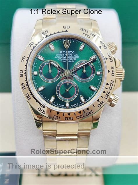 rolex super clone vs real|rolex super clone quality.